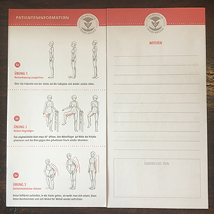 3 Übungen Abreißblock